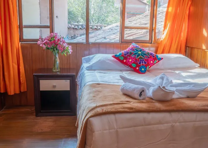 Warm And House With Spectacular View Of *