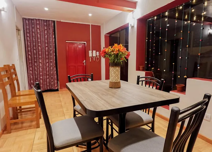 Warm And House With Spectacular View Of